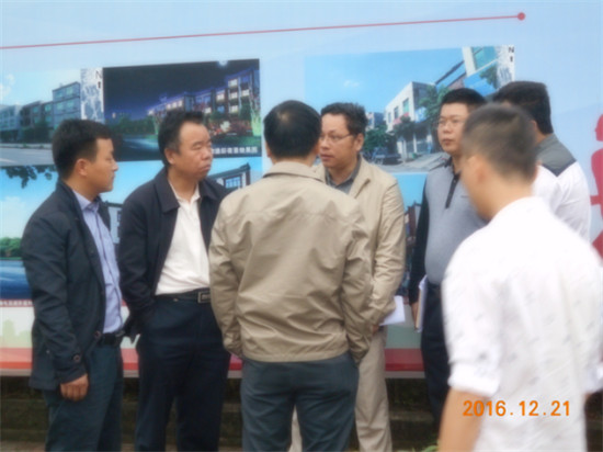 海口市住建局領(lǐng)導視察我公司秀英區(qū)PPP項目