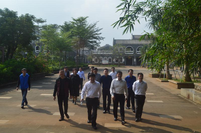 江蘇省東海縣考察團蒞臨演豐新型城鎮(zhèn)化示范鎮(zhèn)參觀考察