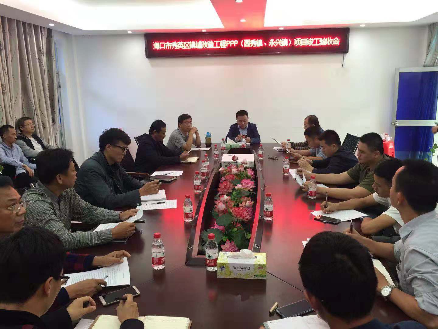 喜訊||我局承建的?？谑行阌^(qū)鎮(zhèn)墟改造工程（西秀鎮(zhèn)、永興鎮(zhèn)）PPP項目順利通過竣工驗收
